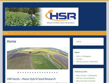 Tablet Screenshot of hsrseeds.com.au